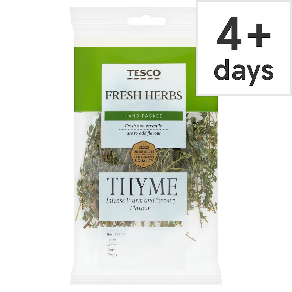 Tesco Fresh Herbs Thyme 25G