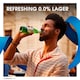 image 5 of Peroni Nastro Azzurro 0% Alcohol Free Beer Bottles 4x330ml