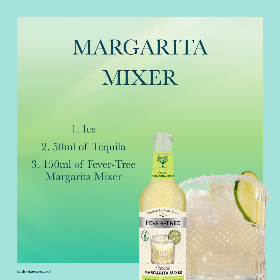 image 1 of Fever-Tree Classic Margarita Mixer Bottle 500ml
