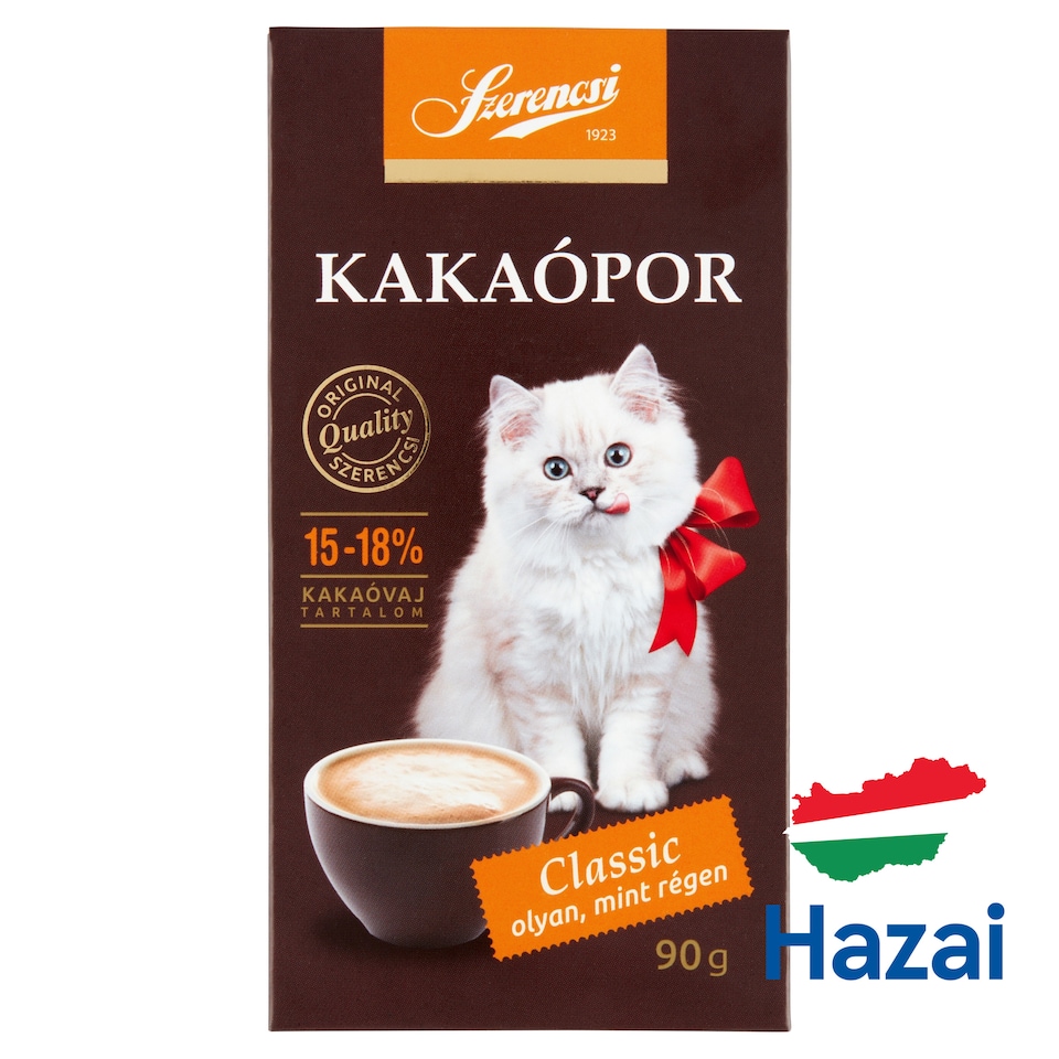 Szerencsi zsírszegény kakaópor 90 g