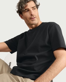 F&F Pure Cotton Crew Neck T-Shirt in Grey