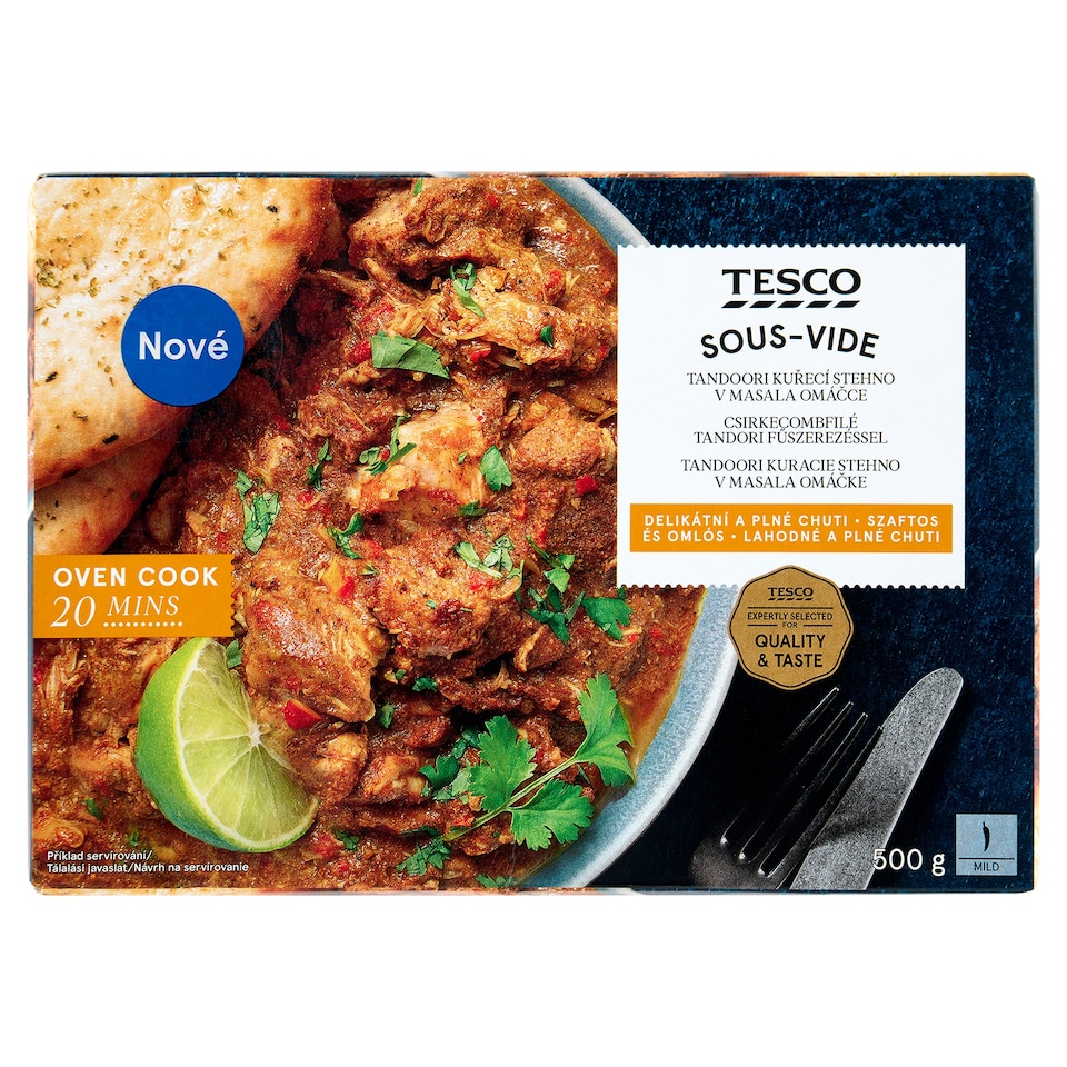 Tesco Sous-Vide Tandoori Chicken Leg in Masala Sauce 500 g