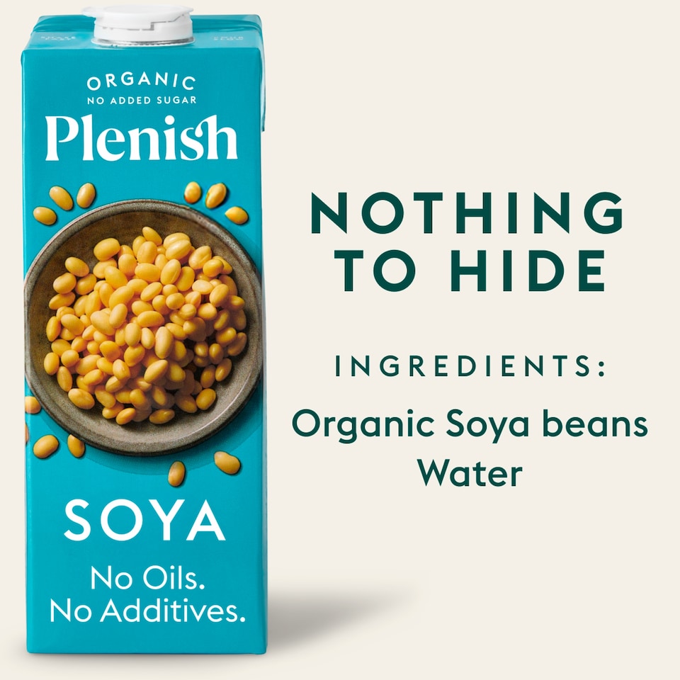 image 1 of Plenish Organic Soya 1LTR