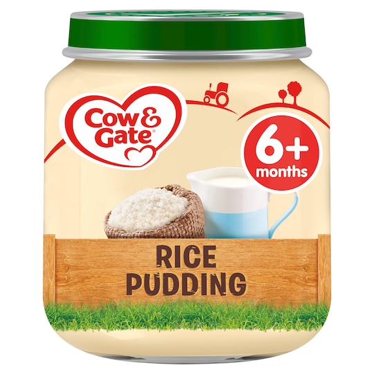 image 1 of Cow And Gate Rice Pudding Jar 6 Mth+