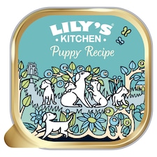 Lily's Kitchen Puppy Recipe with Turkey, Duck & Kale Tray 150g