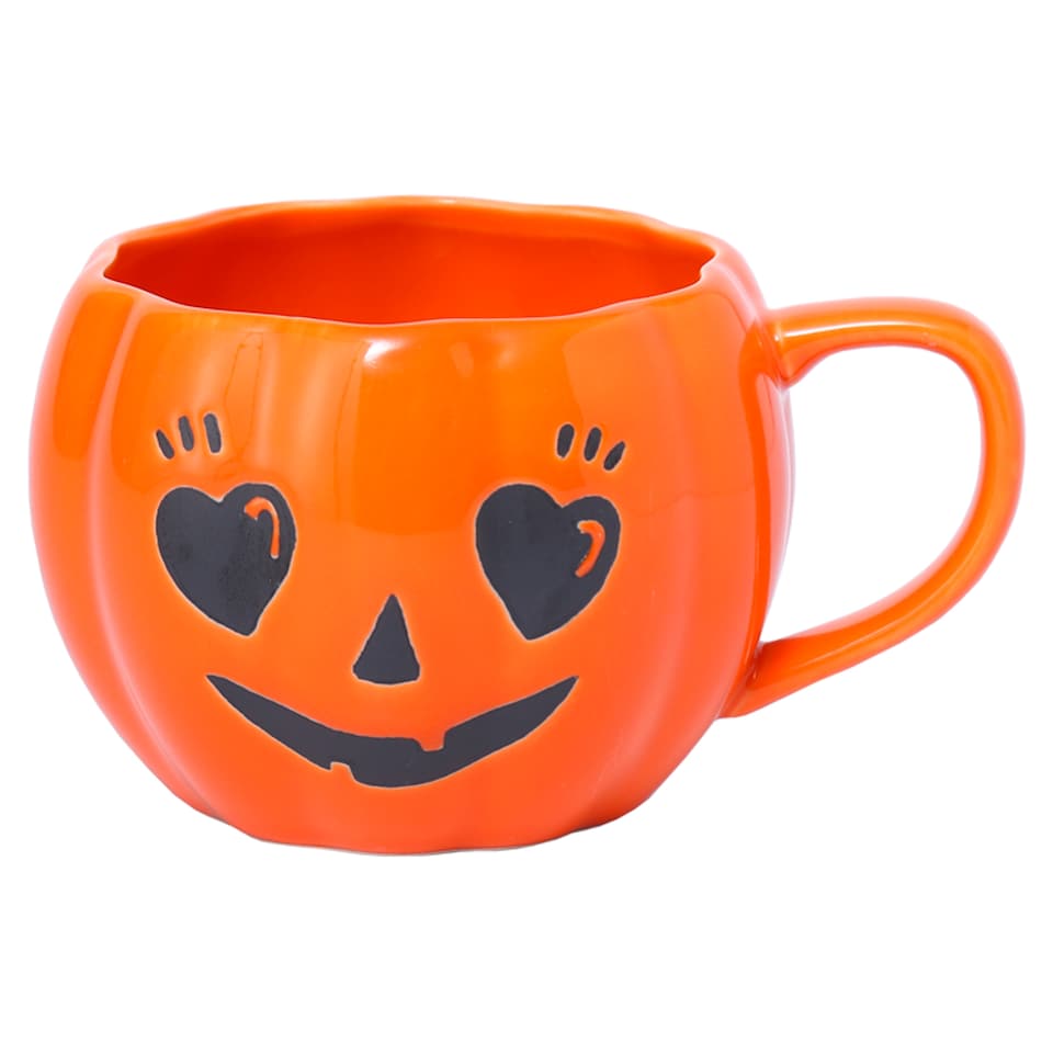 Tesco Pumpkin Shaped Mug