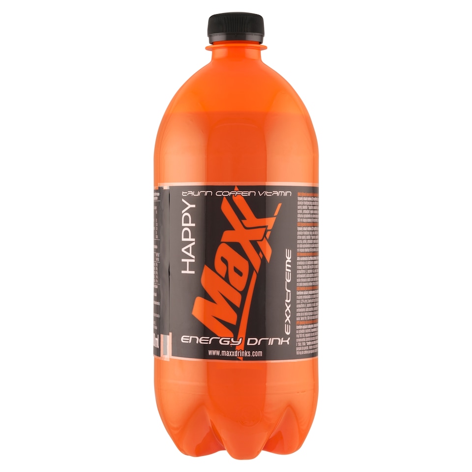 image 1 of Maxx Exxtreme Happy Carbonated Energy Drink with Energy Flavor 1 L