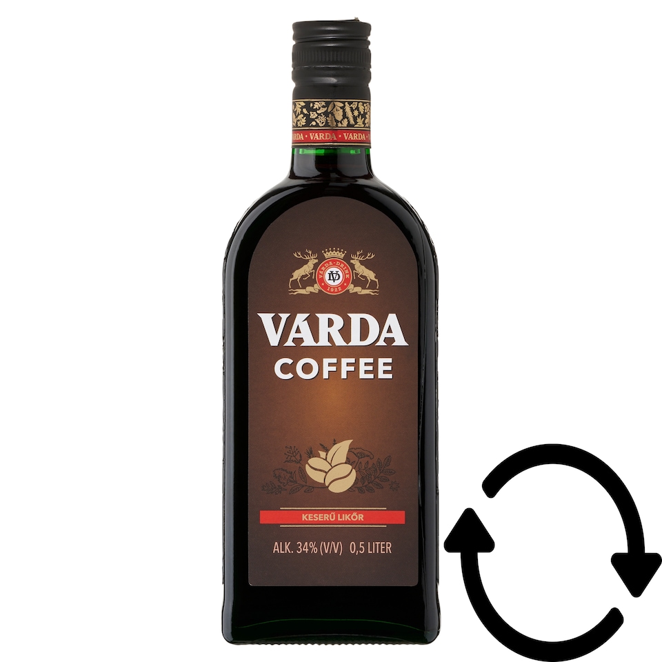 Várda Coffee Bitter Liqueur 34% 0,5 l