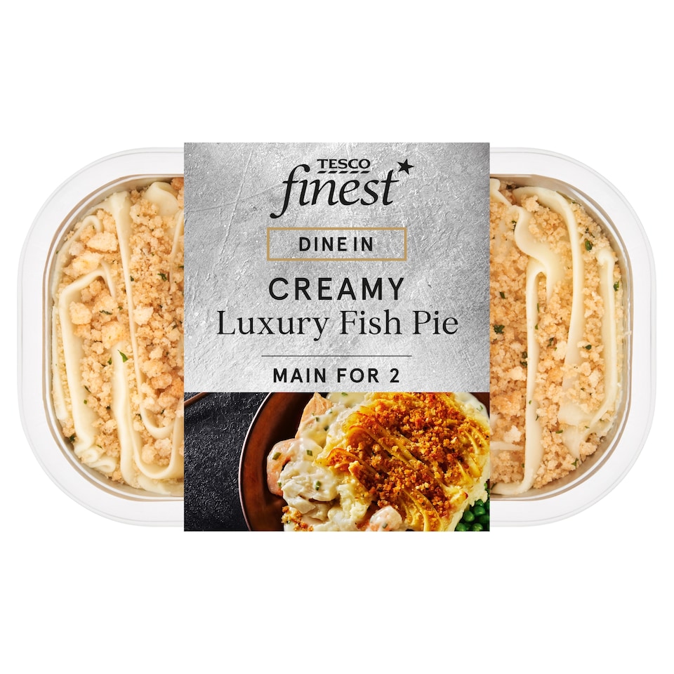 Tesco Finest Dine In Luxury Fish Pie 700g