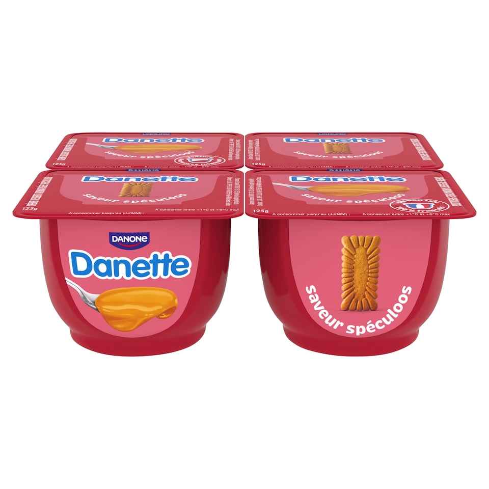 Danone Danette karácsonyi fűszeres kekszízű puding 4 x 125 g (500 g)