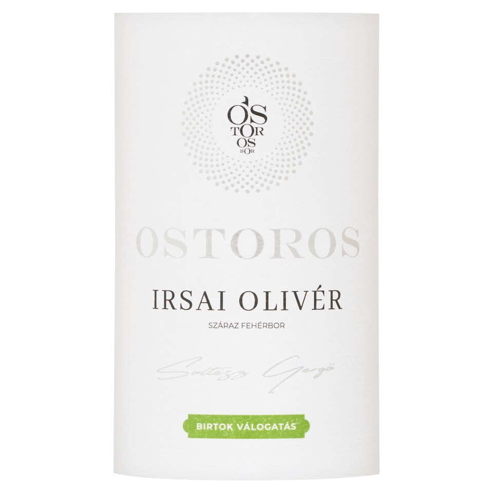 image 1 of Ostorosbor Felső-Magyarországi Irsai Olivér Dry White Wine 11% 750 ml