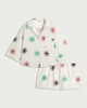 image 4 of F&F Sun Print Short Pyjama Set in Cream