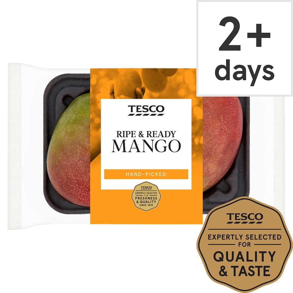 image 1 of Tesco Ripe & Ready Mango Twin Pack