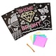 image 2 of Crayola Neon Foil Art Activity Folder