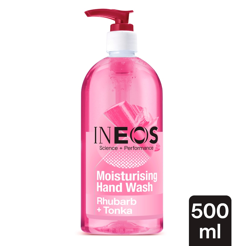 image 1 of INEOS Moisturising Hand Wash Rhubarb + Tonka 500ml