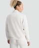 image 3 of F&F Active Half Zip Side Stripe Sweatshirt in Cream