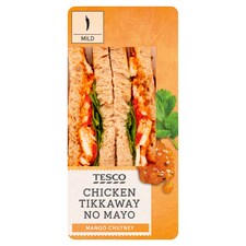 Tesco Chicken Tikkaway Sandwich