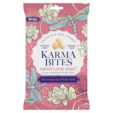 Karma Bites Popped Lotus Seeds - Himalayan Pink Salt 25g