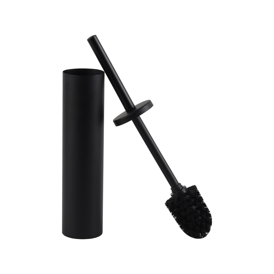 image 1 of F&F Home Black Slimline Toilet Brush