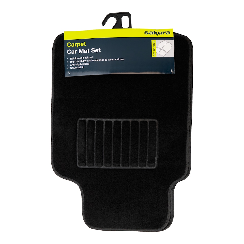 image 1 of Sakura Carpet Car Mat Set