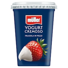 Müller epres krémjoghurt gyümölcskészítménnyel 500 g