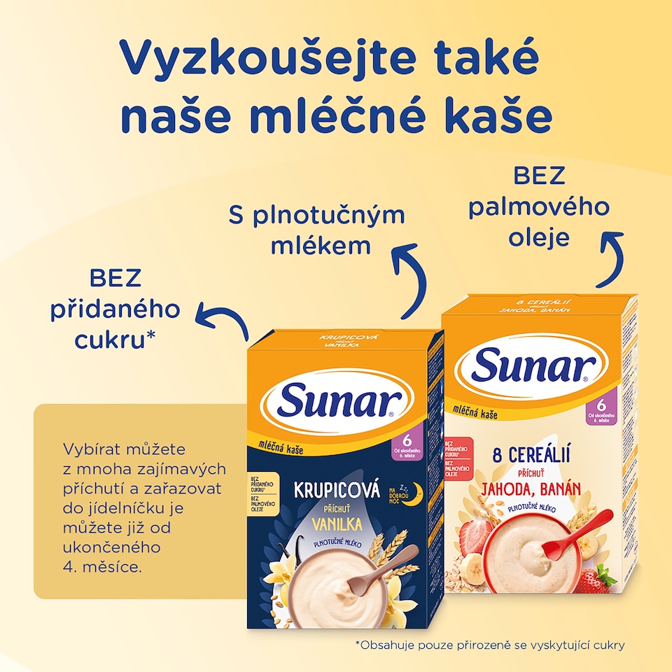Obrázek 1 pro produkt Sunar Complex 2 pokračovací mléčná kojenecká výživa v prášku 2 x 300g (600g)