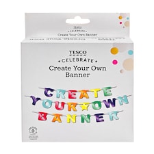 Tesco Create Your Own Banner