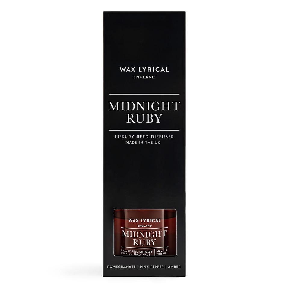 Wax Lyrical Premium Fragrance Midnight Ruby Reed Diffuser 200ml