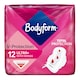 image 1 of Bodyform Ultra Normal Sanitary Towels Wings 12 pack