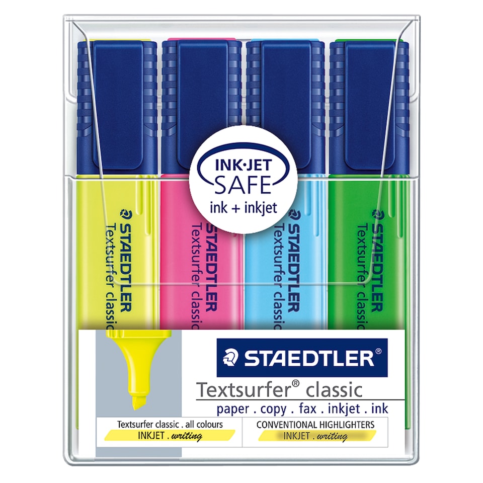 Staedtler Stationery Textsurfer Highlighters 4 Pack