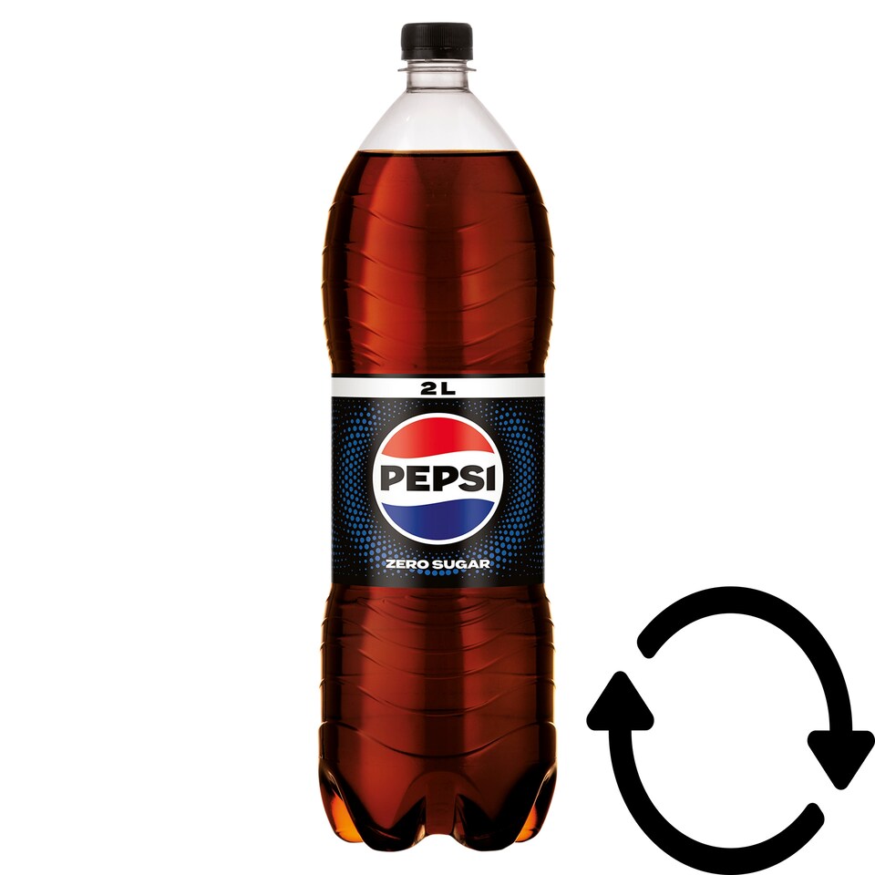 Pepsi Zero colaízű energiamentes szénsavas üdítőital édesítőszerekkel 2 l