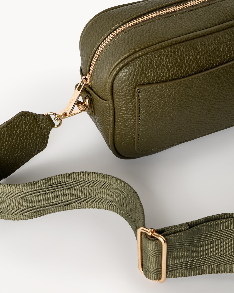 image 1 of SACHA Crossbody Bag in Olive
