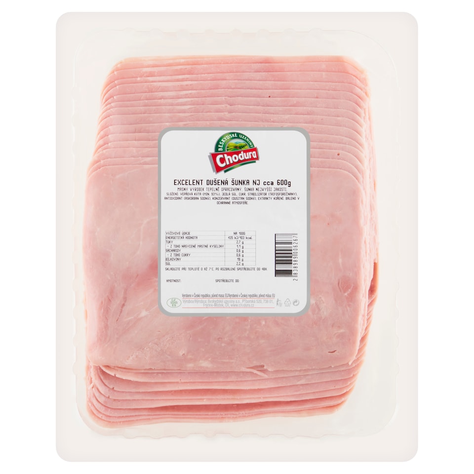 Obrázek 1 pro produkt Chodura Excelent dušená šunka