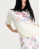 image 1 of Hello Kitty Pure Cotton Pyjama Set in Multi Yellow