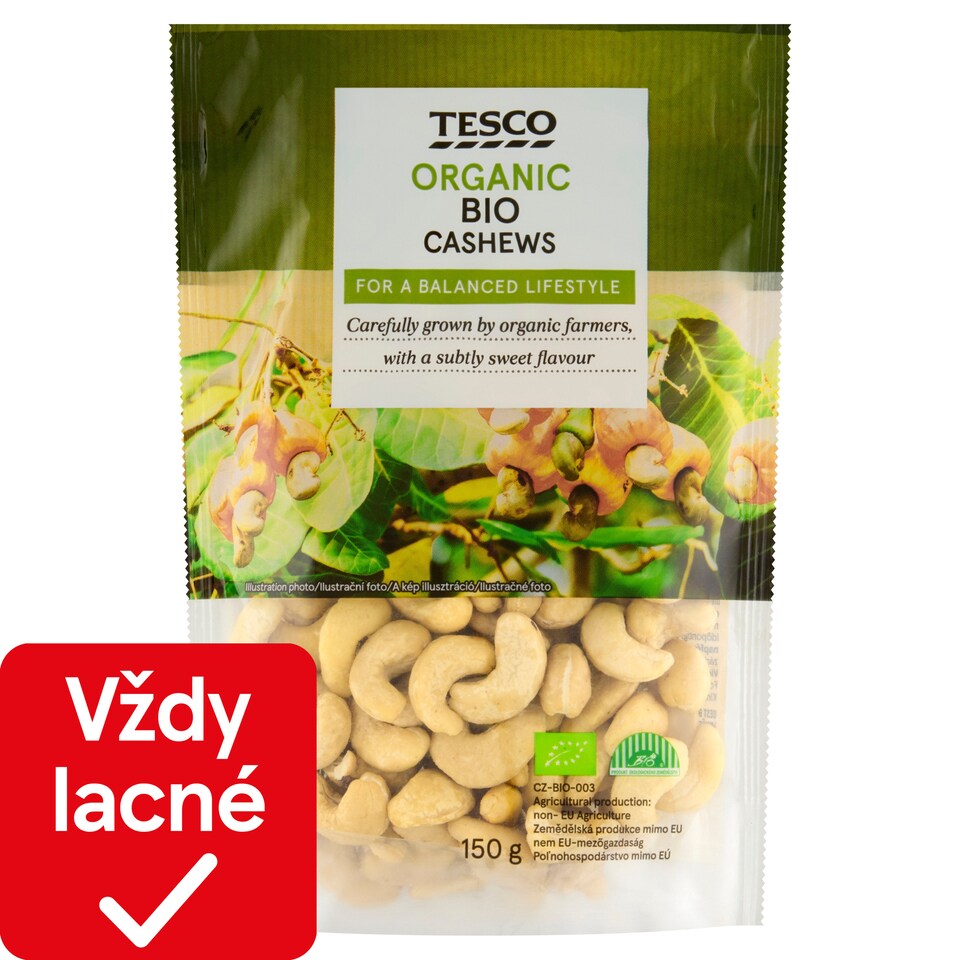 Tesco Organic Bio Cashews 150 g