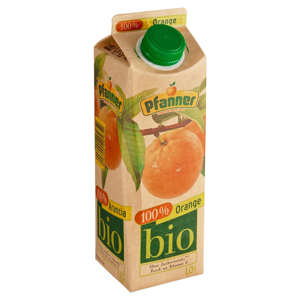 Pfanner Organic 100% Orange Juice 1.0L
