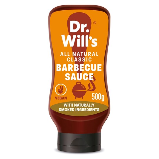 Dr Wills Barbecue Sauce Sweetened Naturally 500G Tesco Groceries
