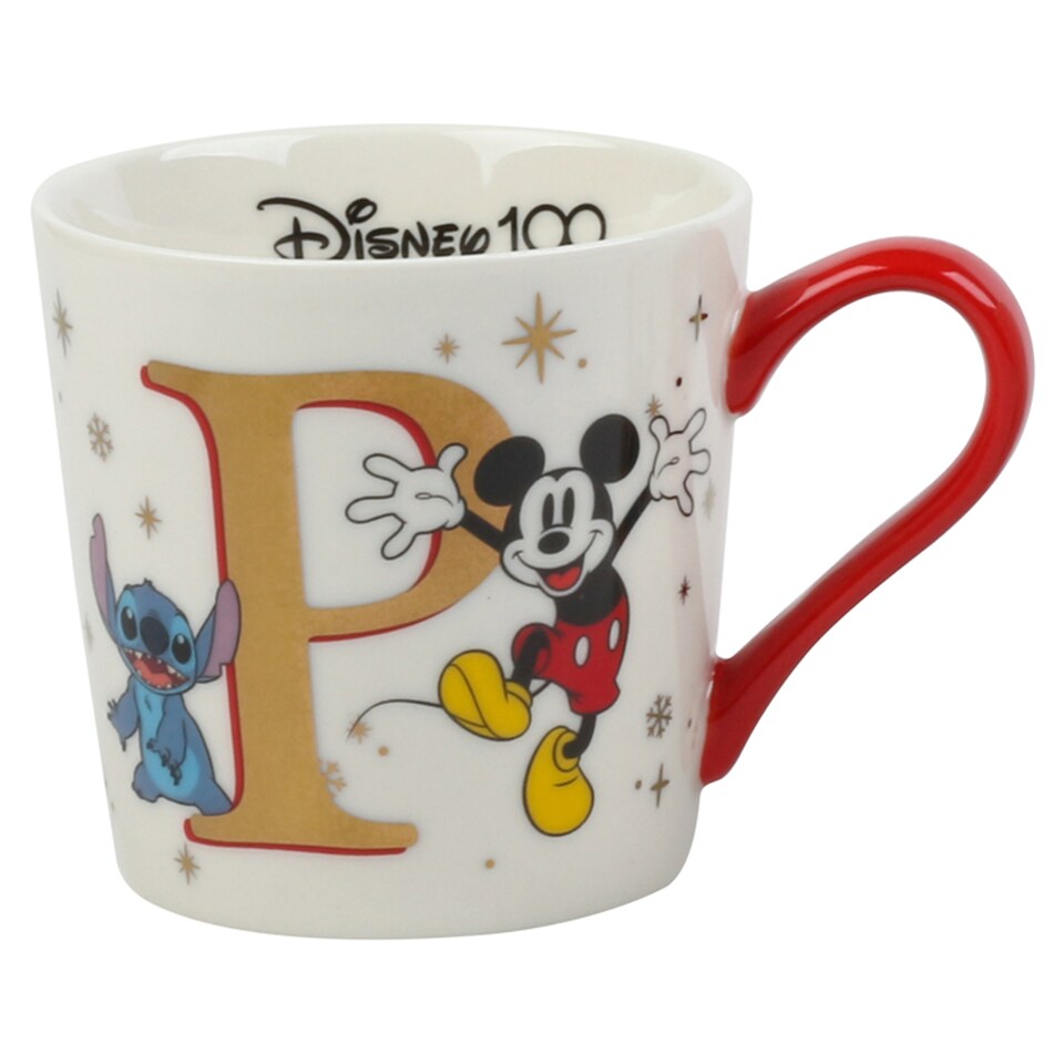 Tesco Disney 100 Alphabet Mug P