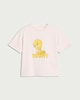 image 4 of Tweety Pie Pure Cotton T-Shirt in Pink