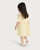 image 3 of F&F Girls Pure Cotton Floral Print Short Sleeved Dress in Yellow