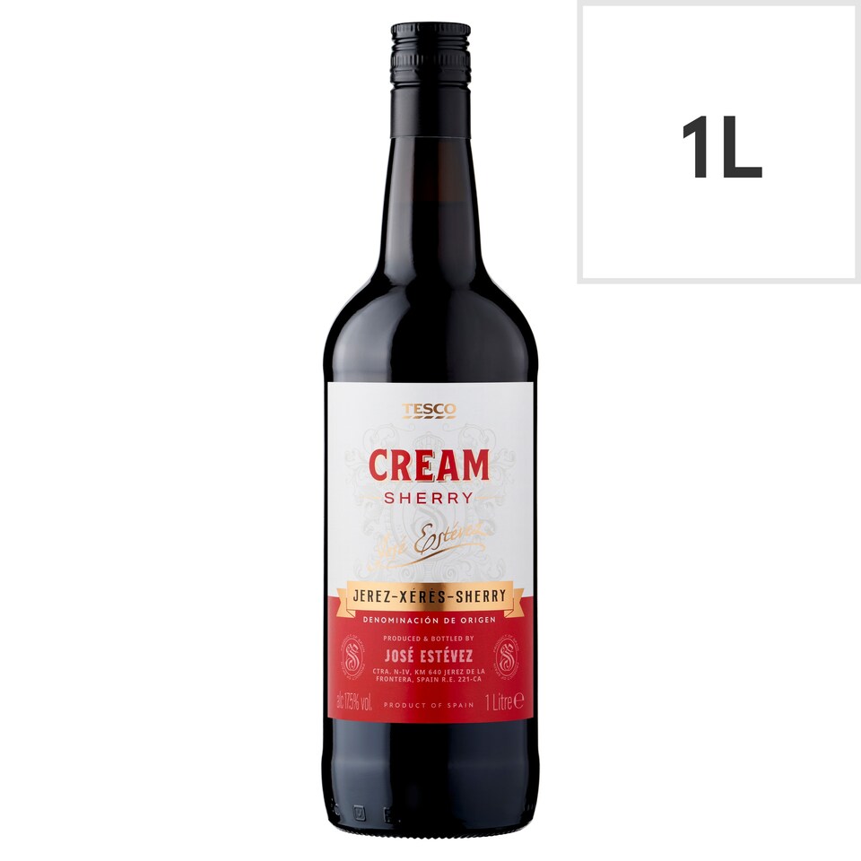 Tesco Cream Sherry 1L