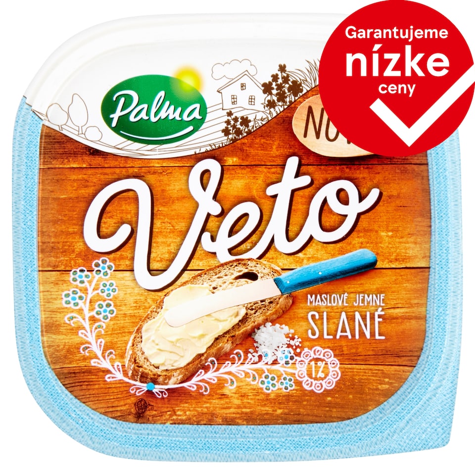 obrázok 1 z Palma Veto Maslové jemne slané 1% 450 g