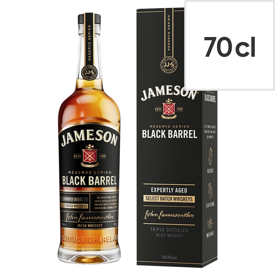 image 1 of Jameson Black Barrel Irish Whiskey 70cl