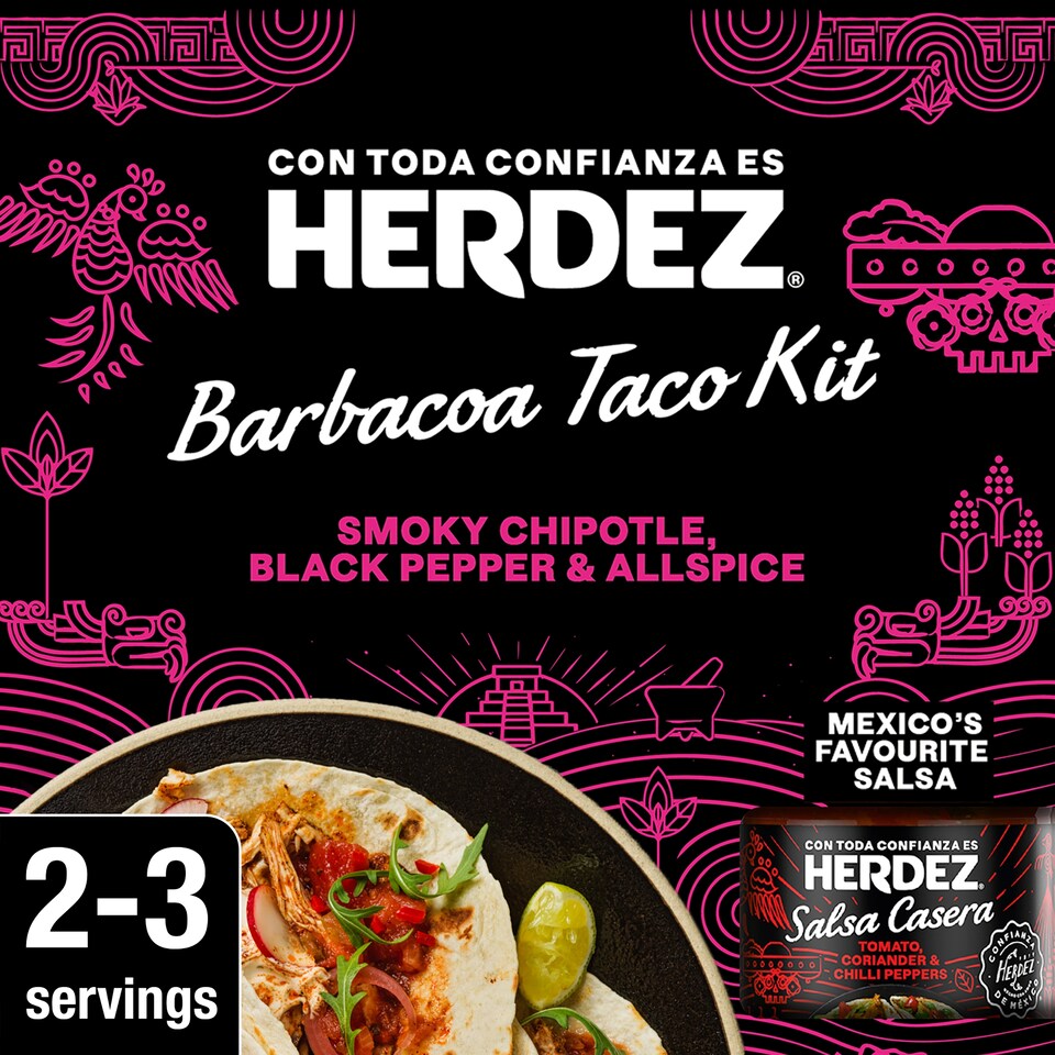 image 1 of Herdez Barbacoa Taco Kit 497G