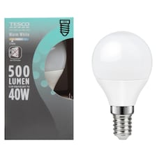 Tesco Led Mini Globe 40W Small Edisonscrew