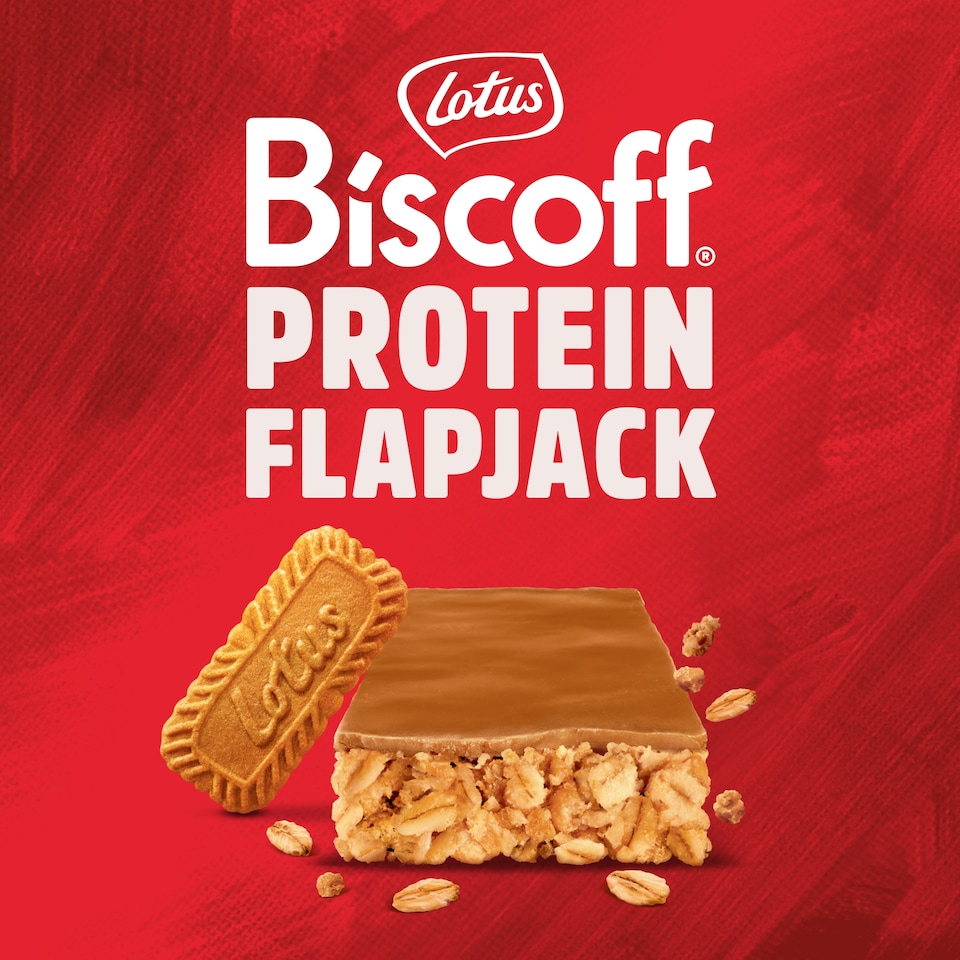 image 1 of Trek Protein Flapjacks with Lotus Biscoff 3x50g