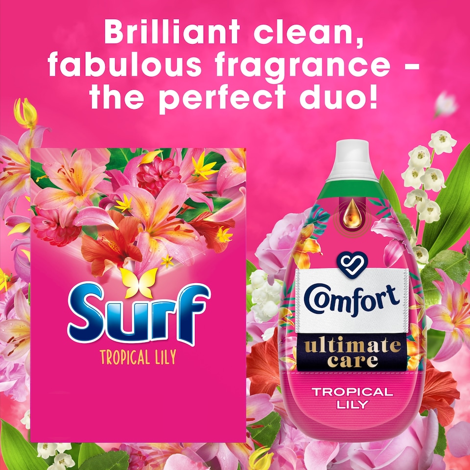 image 1 of Surf Tropical Lily Laundry Washing Powder 130 Washes 6.5kg