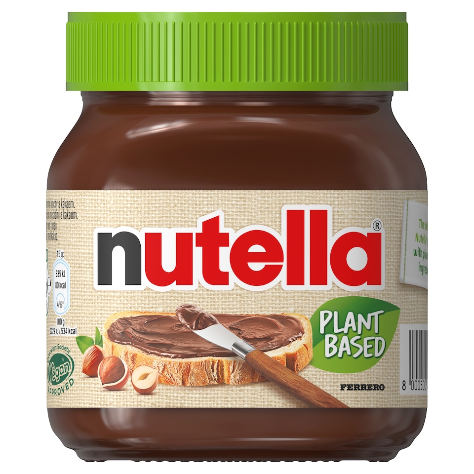 Nutella Plant Based Spread with Hazelnuts and Cocoa 350 g