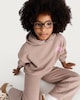 image 2 of F&F Girls Cotton Rich Athletic Collection Hoodie in Tan