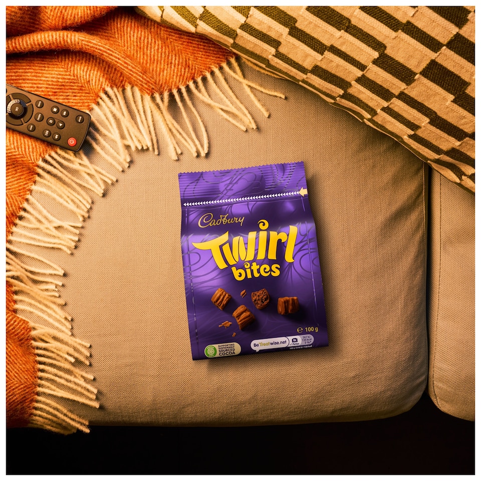 image 1 of Cadbury Twirl Bites Chocolate Bag 100G